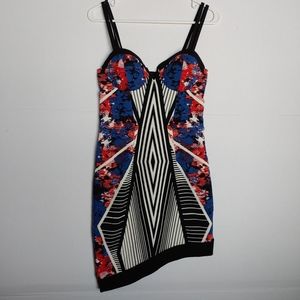 NWT Material Girl asymetrical dress size medium